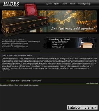 HADES AGNIESZKA OLSZEWSKA kremacja zwłok Lublin