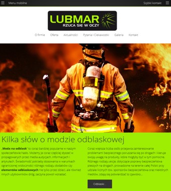 Odblaski, odzież ostrzegawcza - Lubmar