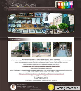 Artykuły papiernicze i szkolne – Wrocław, poleca Luksus Pisania.