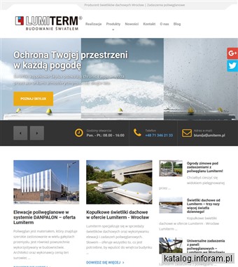 www.lumiterm.pl świetliki dachowe