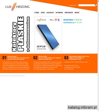 LUXHEIZUNG Instalacje solarne