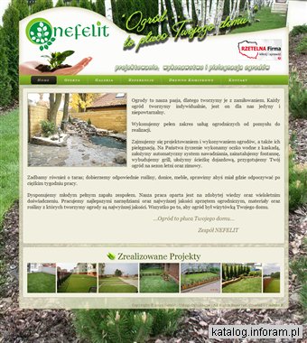 Nefelit - zakładanie ogrodów - Warszawa