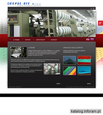 LUXPOL producent dzianin do produkcji rzepów