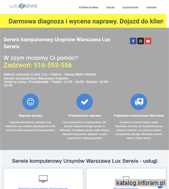 Serwis komputerowy Warszawa Ursynów