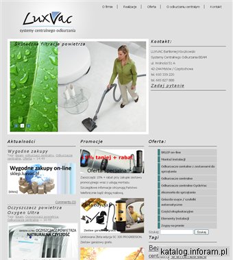 LuxVac Systemy Centralnego Odkurzania BEAM