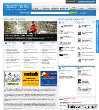 Machineo.pl - innowacyjny portal branżowy
