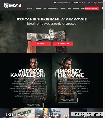 BAD AXE - Axe Throwing Club Kraków