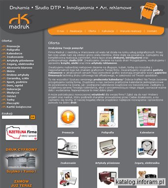 Marek Kubowicz druk ulotek Warszawa