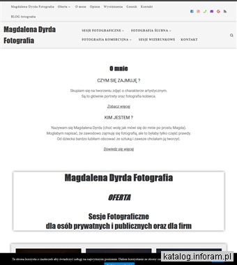 Fotografia artystyczna portretowa i ślubna