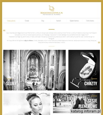 Zdjęcia ślubne i okolicznościowe - MagicznaChwila.pl