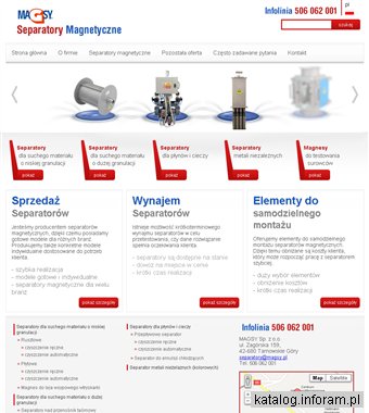 Separatory magnetyczne - magnetyczna detekcja i separacja metali