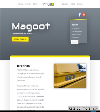 MAGOOT – zabudowy pojazdów specjalnych