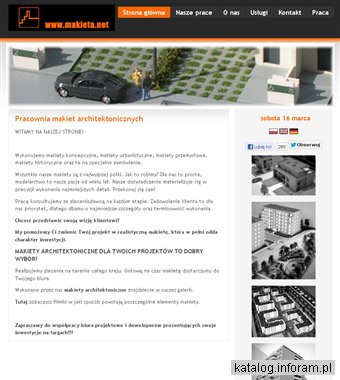 Makiety architektoniczne i przemysłowe