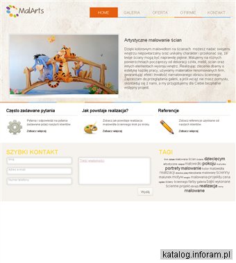 Artystyczne malowanie ścian, malowidła ścienne dla dzieci