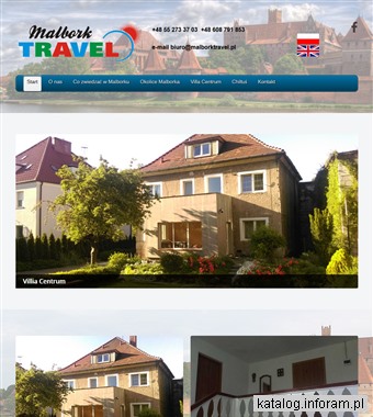 Noclegi w centrum Malborka Malbork Travel-Villa Centrum