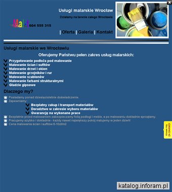 Usługi malarskie