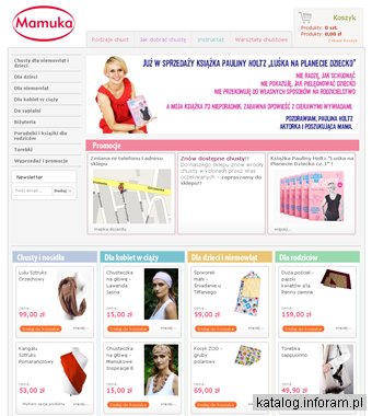 Sklep internetowy www.MAMUKA.pl