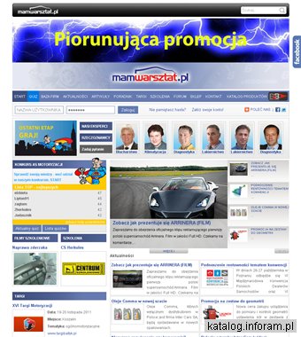 Portal poświęcony branży samochodowej