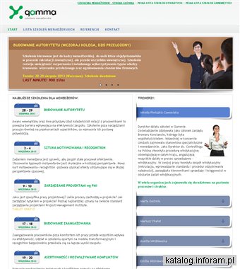 Szkolenia menadżerskie - Warszawa