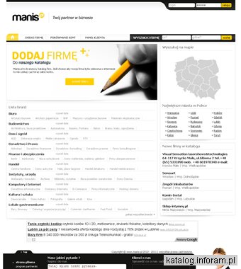 Katalog Firm Manis.pl