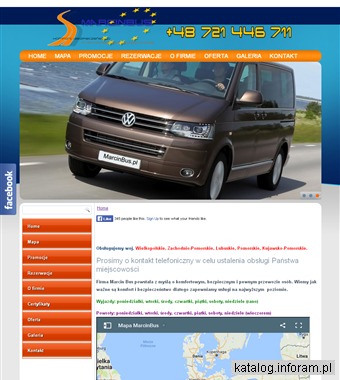 MARCINBUS bus przewozy miedzynarodowe