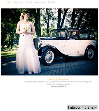 Marcin Sokół - fotografia ślubna Białystok