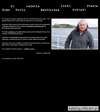 Mariusz Czajkowski - strona prywatna