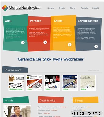 Tworzenie stron internetowych i nie tylko - Mariusz Narkiewicz