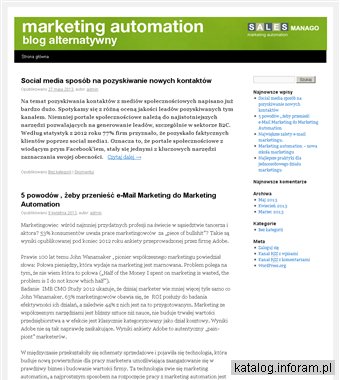 Marketing automation