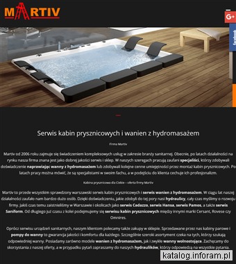 MARTIV montaż kabin prysznicowych