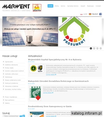 MARWENT Kolektory słoneczne Śląsk