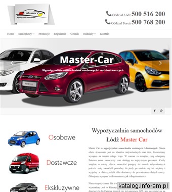 Wynajem samochodu Łódź