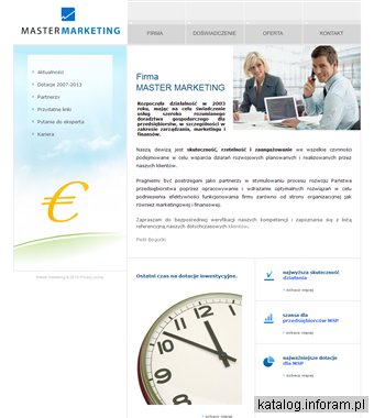 Dotacje inwestycyjne i kredyty z Master Marketing