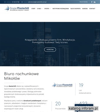 Grupa Masterbill - obsługa księgowa i prawna
