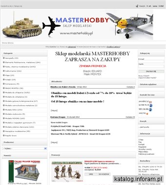 Sklep modelarski Masterhobby