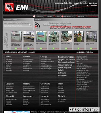 Maszyny stolarskie, maszyny do drewna - EMI