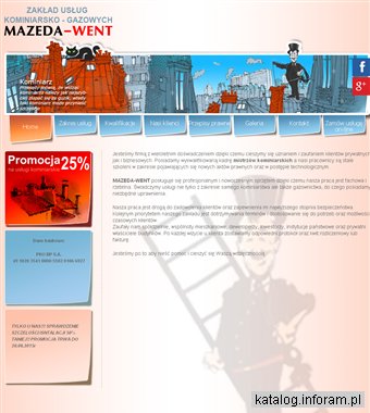 MAZEDA-WENT kominiarz Łódź
