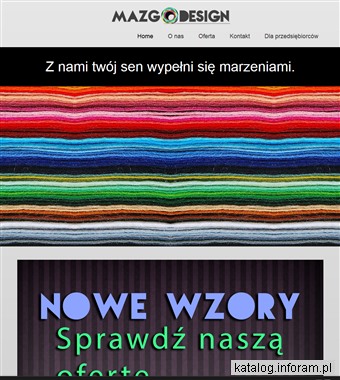 www.mazgo.pl producent prześcieradeł