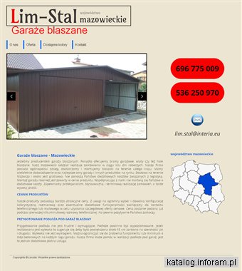 Garaże blaszane mazowieckie