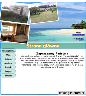 Wypoczynek na mazurach w domku holenderskim