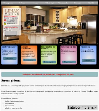 Meble kuchenne, zabudowa wnęk Poznań