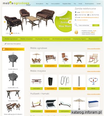 Meble ogrodowe drewniane