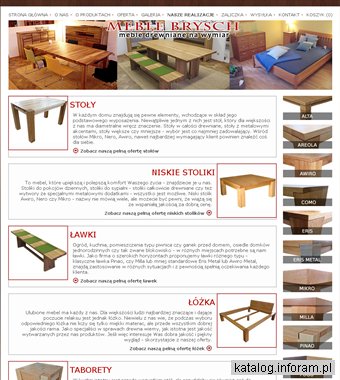 Meble Brysch - meble drewniane na wymiar