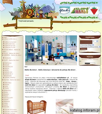 Kolorowe łóżeczka dla niemowląt