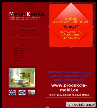 Produkcja mebli meblekamyk.pl