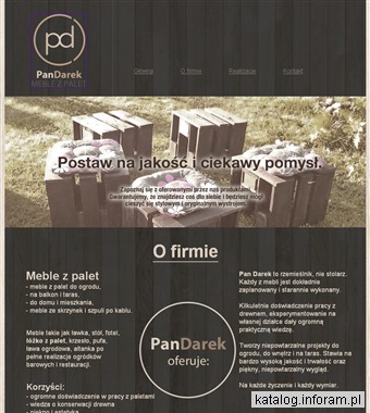 Meble z Palet - MeblePanDarek.pl