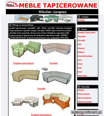 Meble Kalwaria Zebrzydowska – meble tapicerowane