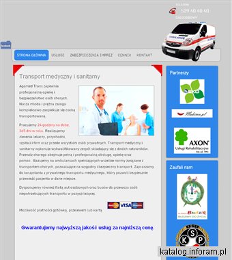 AGAMED TRANS transport międzynarodowy