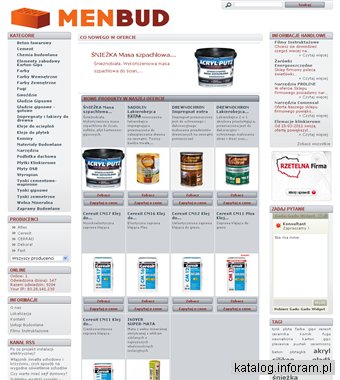 Menbud - materiały budowlane, wykończeniowe, ocieplenia