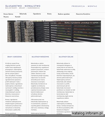 Bramy i ogrodzenia metalowe Kraków - Metalfence.pl